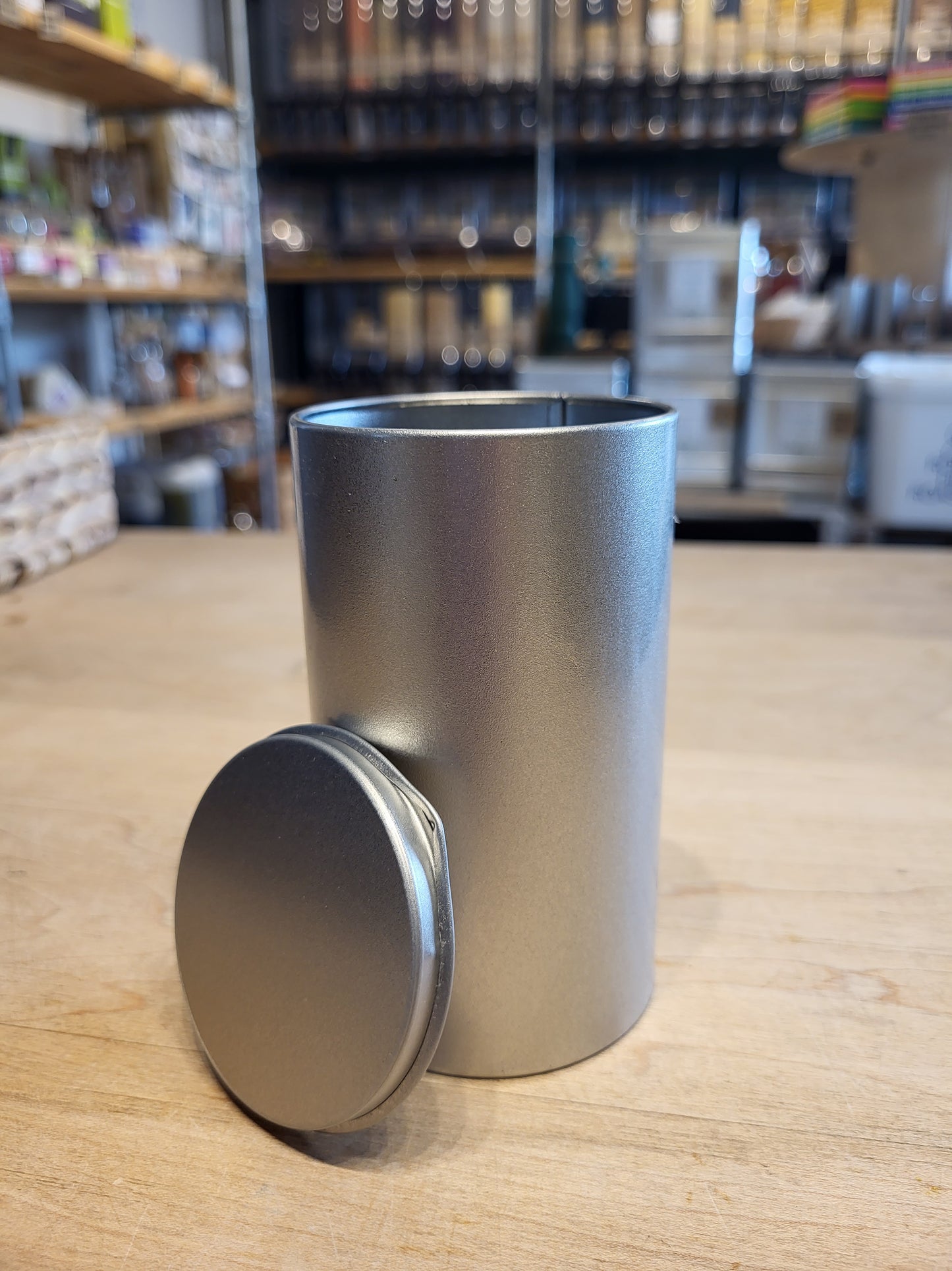 Silver Tea Caddy