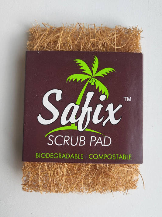 Large Safix Scrub Pad - Coconut Fiber Scouring Pad