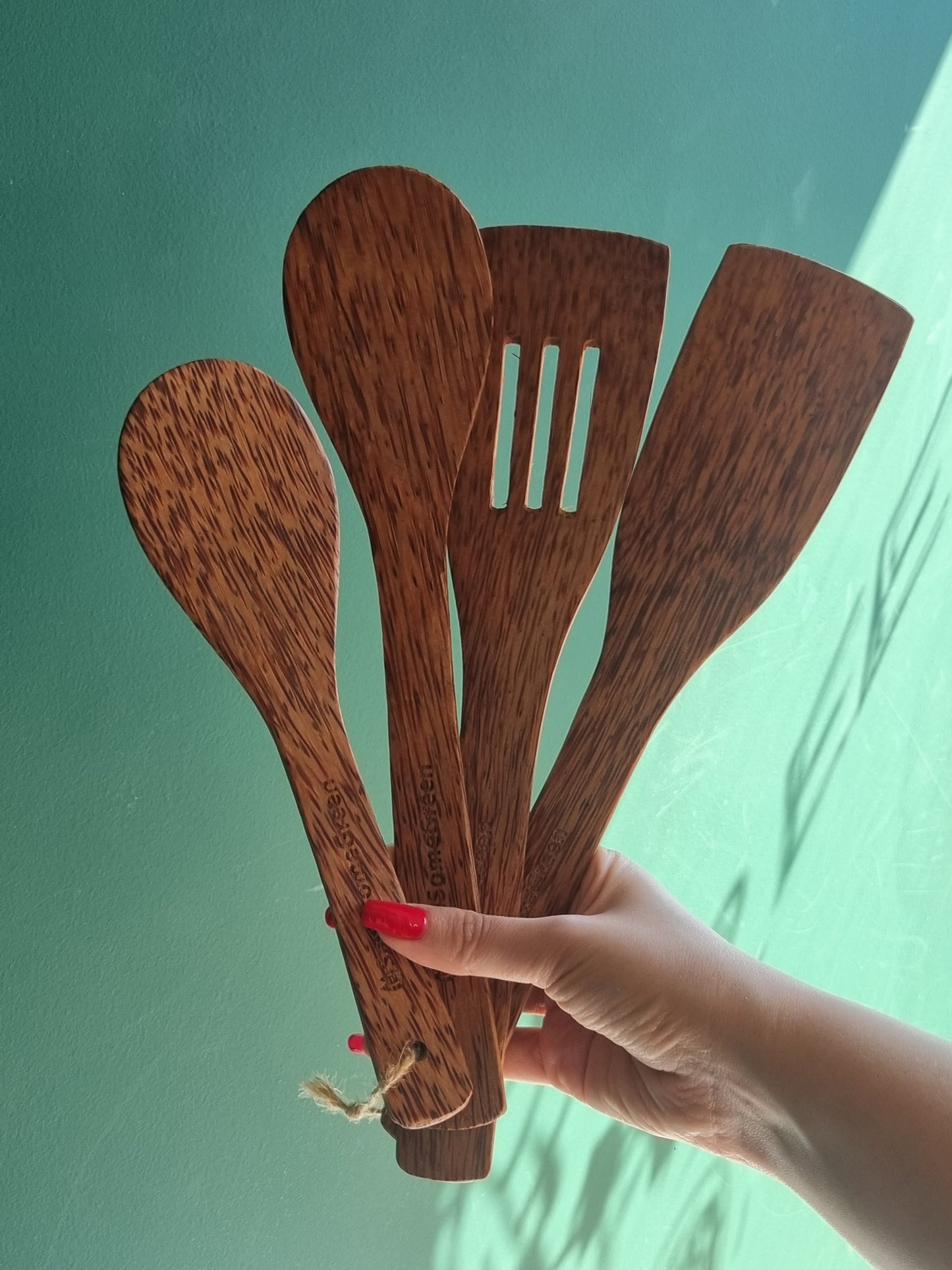 Coconut Wood Utensil Set