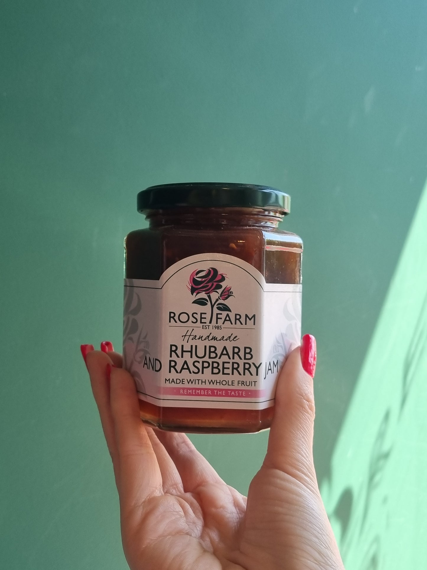 Rhubarb and Raspberry Jam