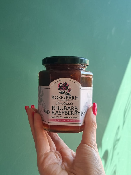 Rhubarb and Raspberry Jam