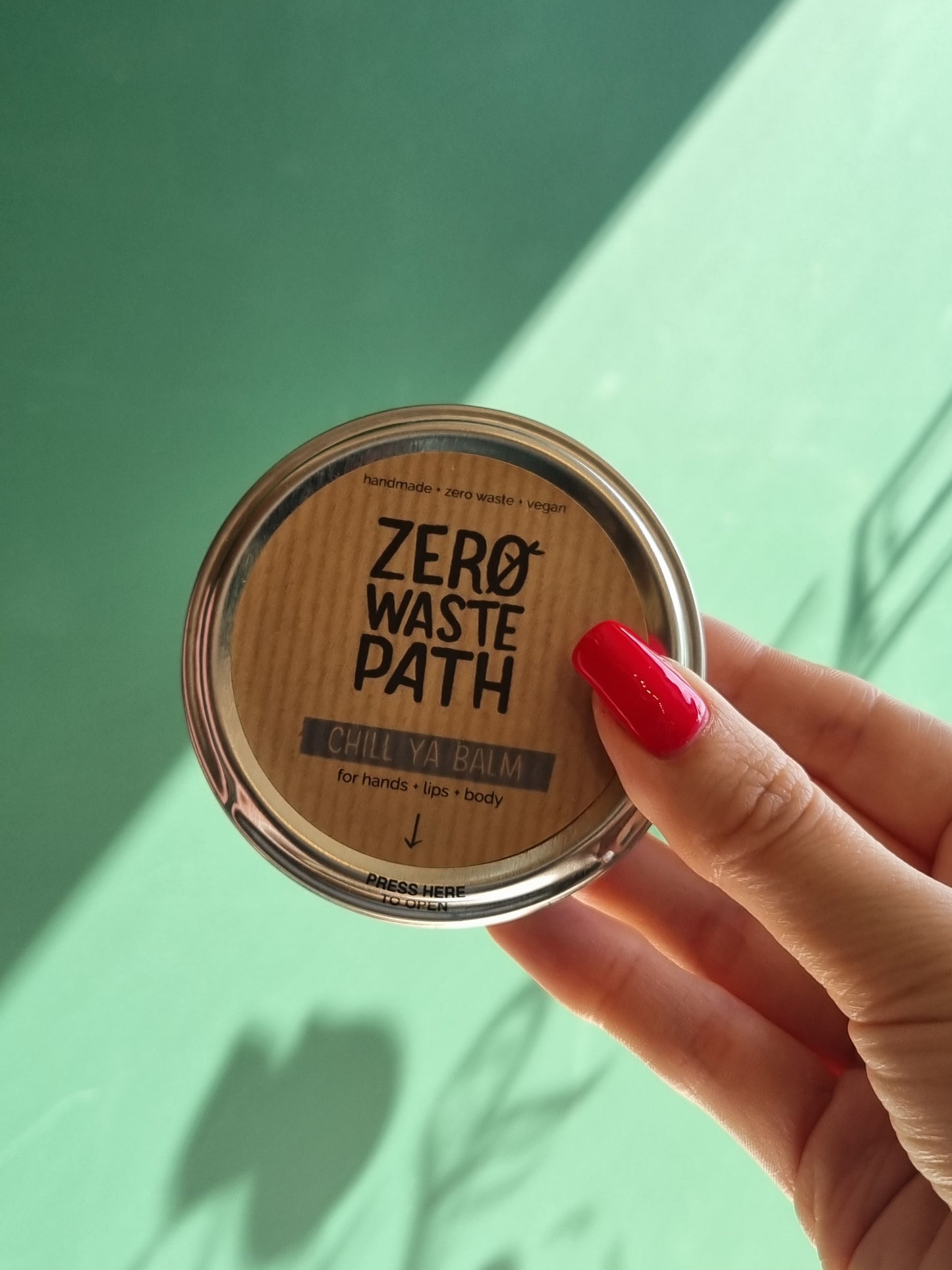 Zero Waste Path Hand Lip & Body Balm