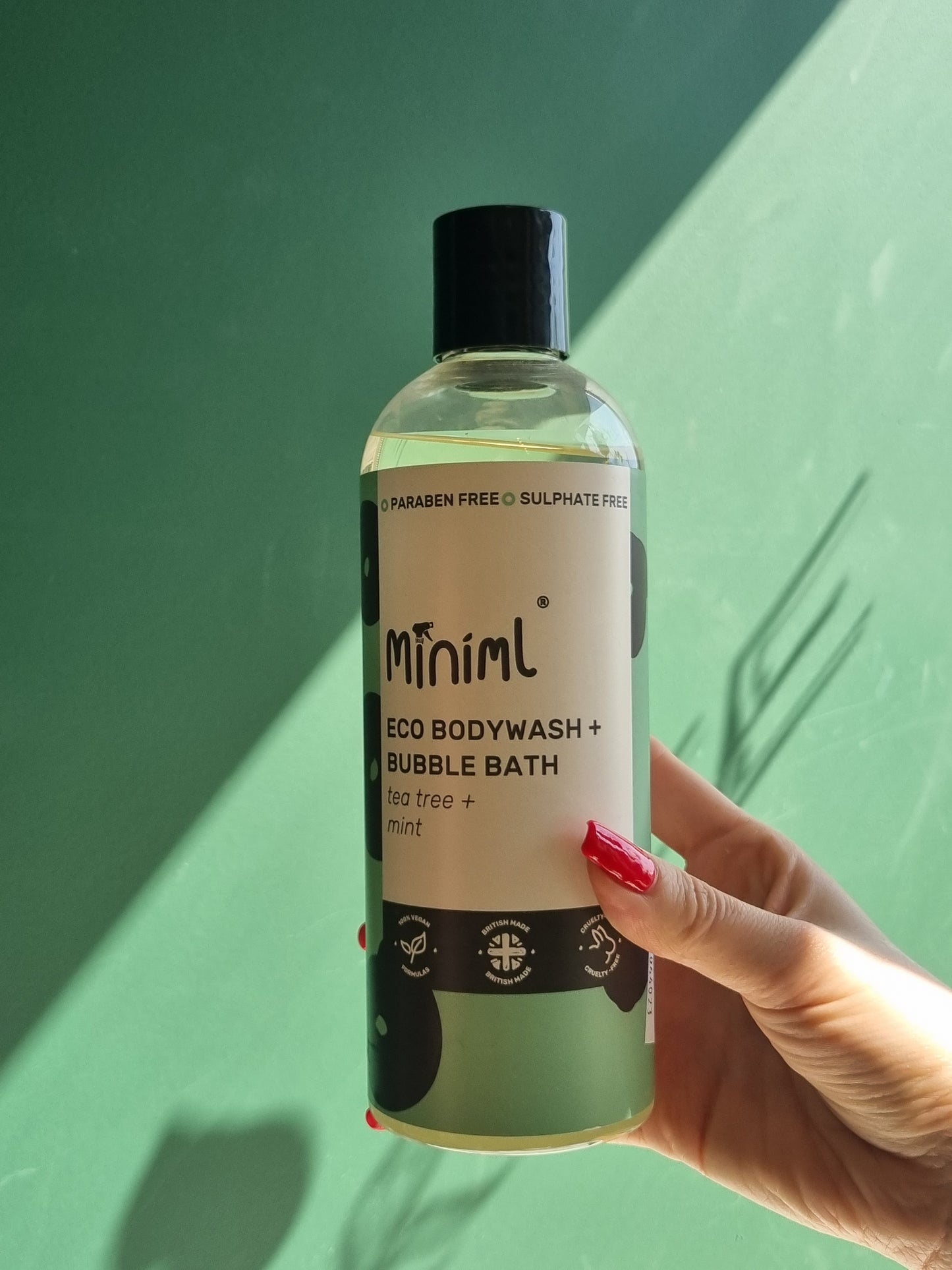 Miniml Eco Bodywash and Bubble Bath - 500ml