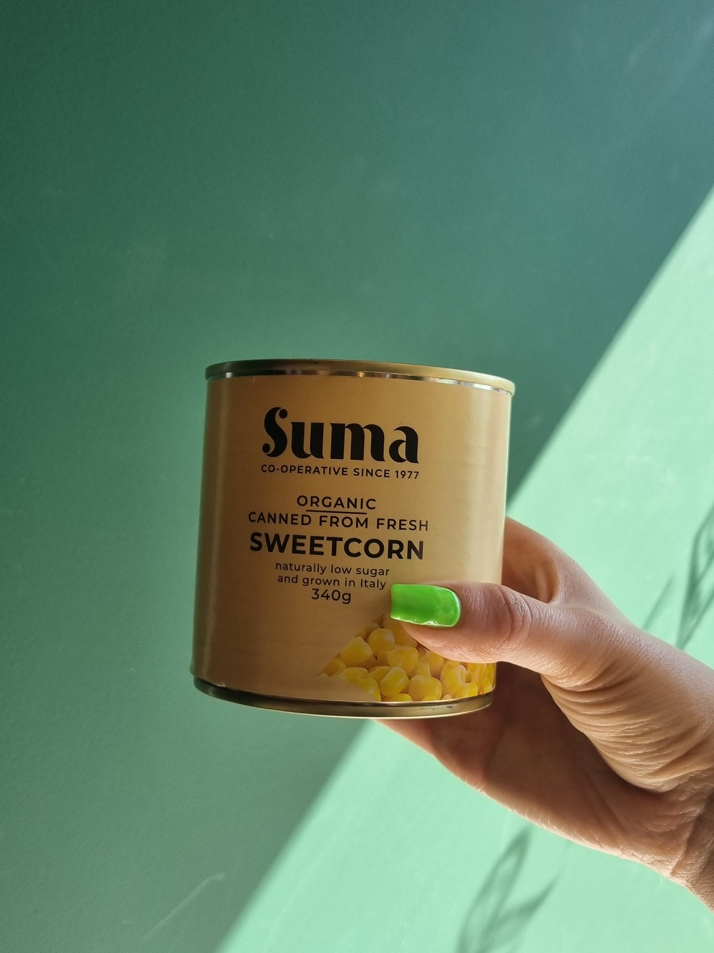 Canned Organic Sweetcorn